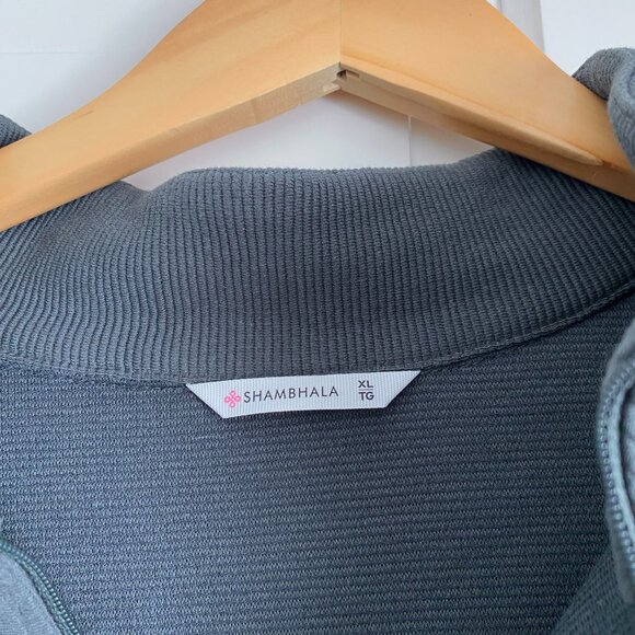 Shambhala Green Half-Zip Sweater - Picture 5 of 5